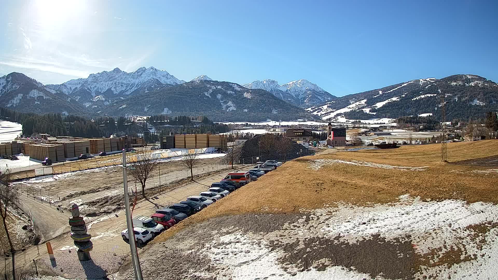 Webcam Rasun / Plan de Corones – Vista live dalla Valle di Anterselva