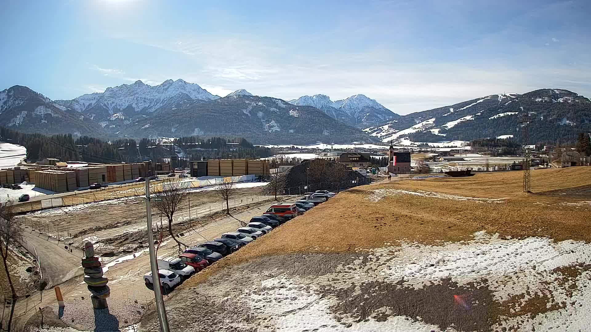 Webcam Rasun / Plan de Corones – Vista live dalla Valle di Anterselva