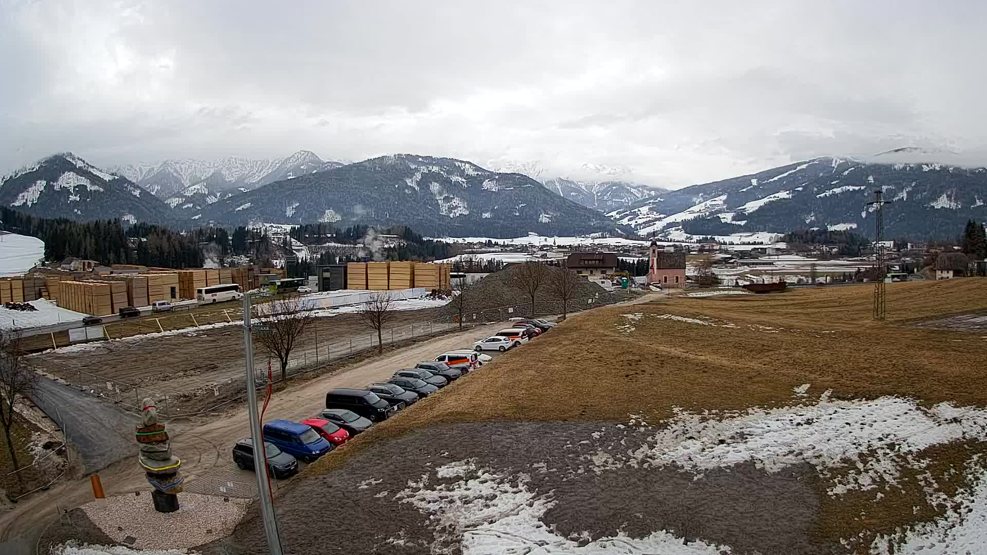 Webcam Rasun / Plan de Corones – Vista live dalla Valle di Anterselva