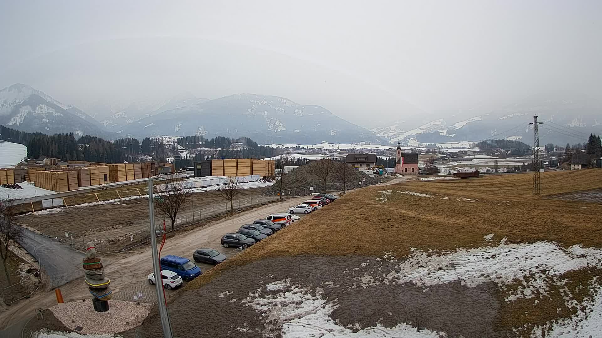 Webcam Rasun / Plan de Corones – Vista live dalla Valle di Anterselva