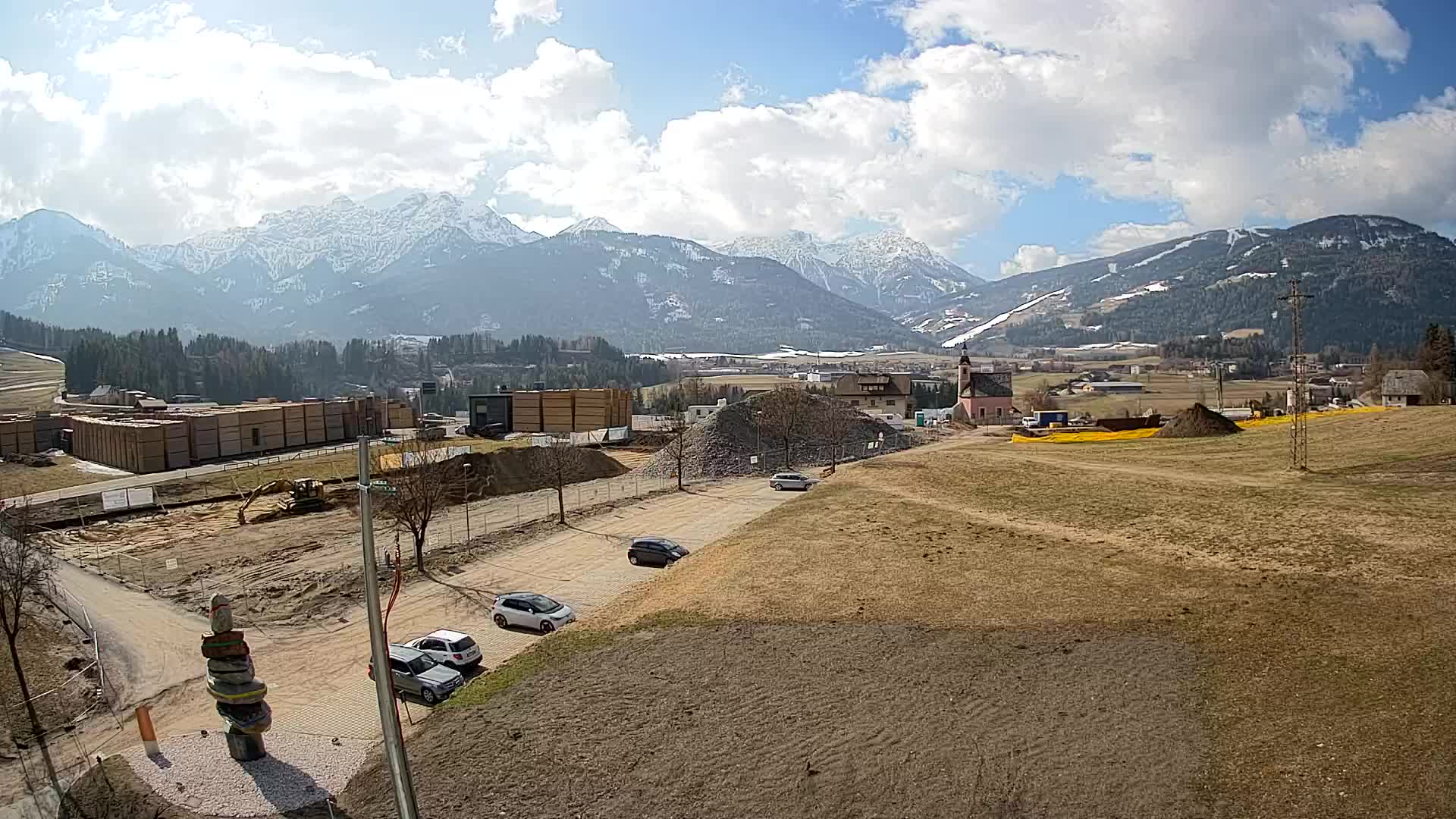 Webcam Rasun / Plan de Corones – Vista live dalla Valle di Anterselva