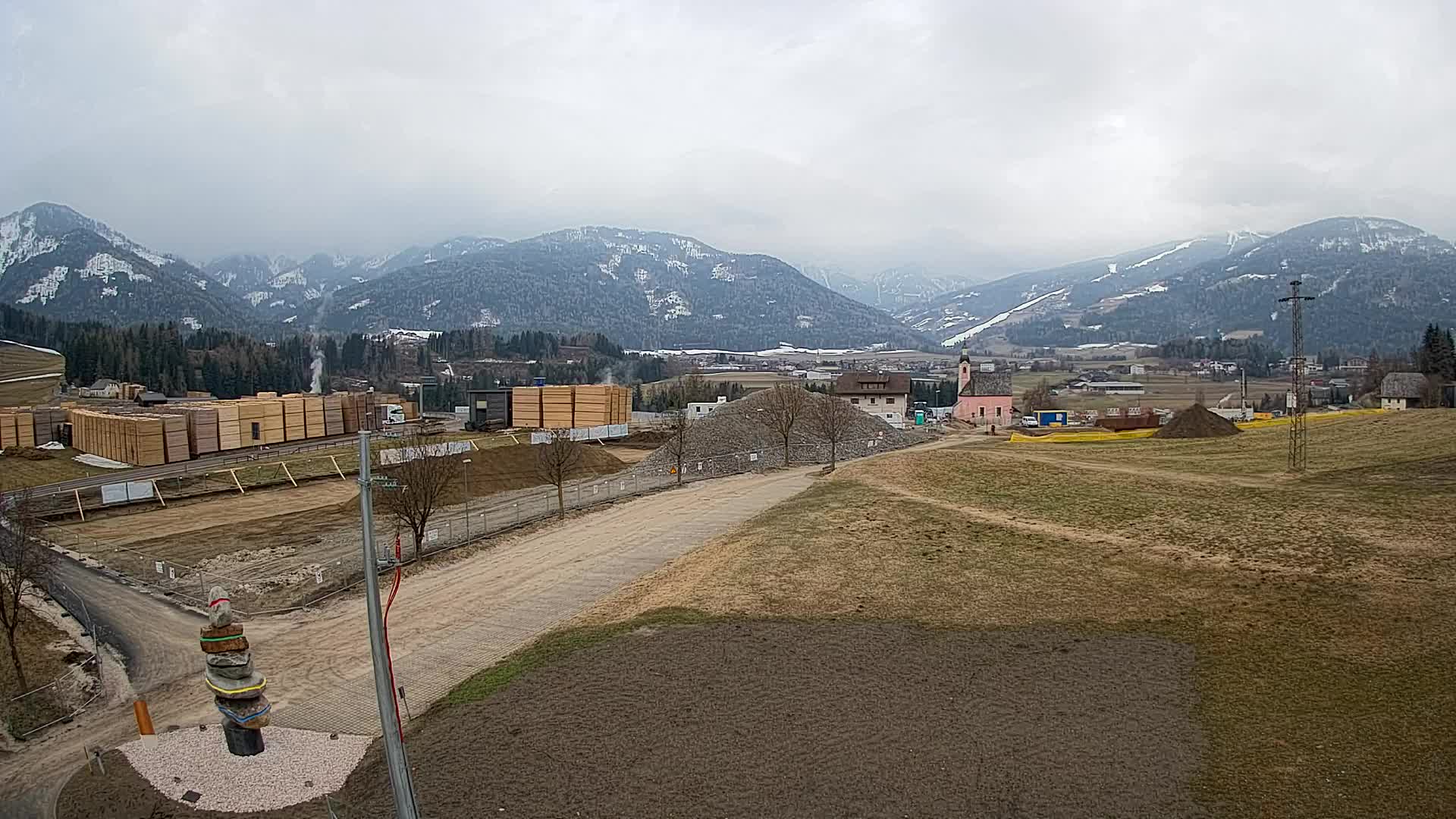 Webcam Rasun / Plan de Corones – Vista live dalla Valle di Anterselva