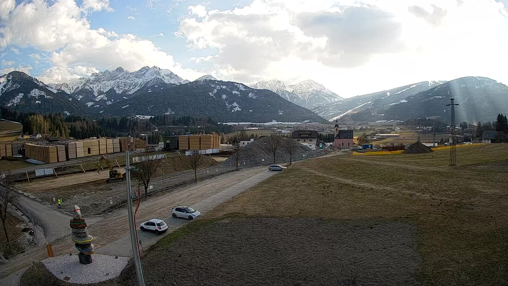 Webcam Rasun / Plan de Corones – Vista live dalla Valle di Anterselva
