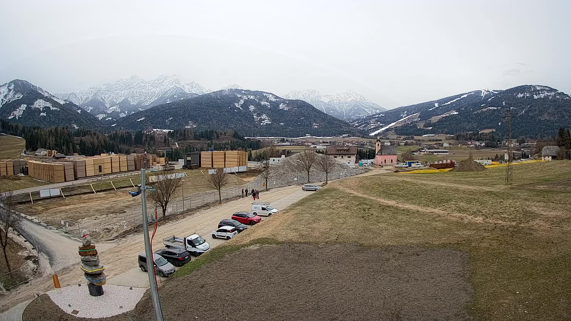 Webcam Rasun / Plan de Corones – Vista live dalla Valle di Anterselva