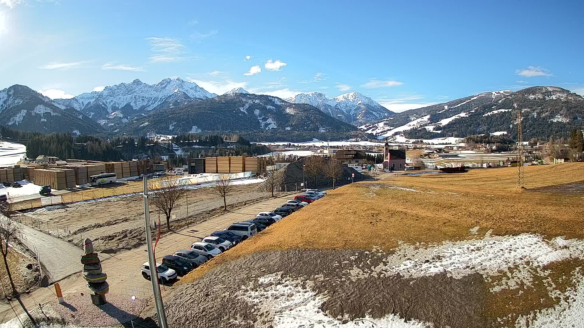 Webcam Rasun / Plan de Corones – Vista live dalla Valle di Anterselva