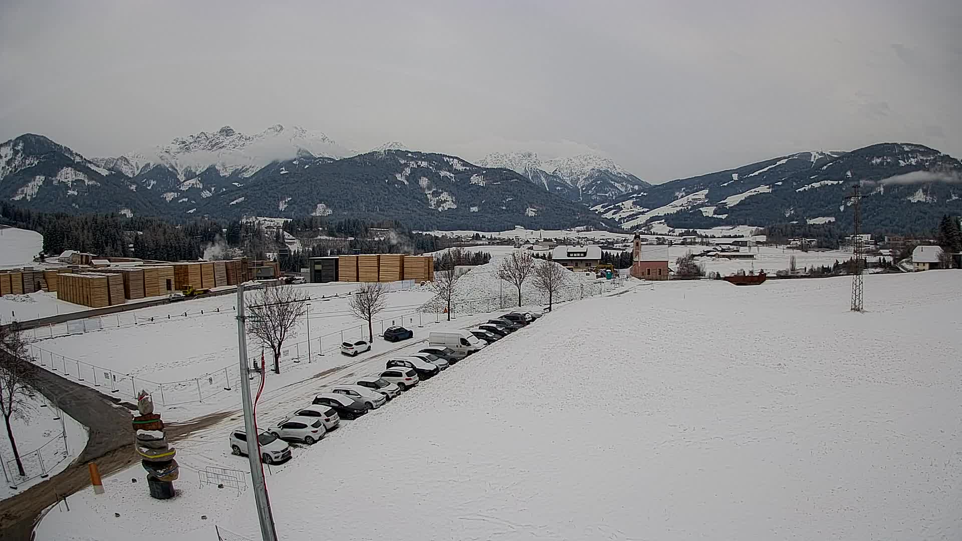 Webcam Rasun / Plan de Corones – Vista live dalla Valle di Anterselva