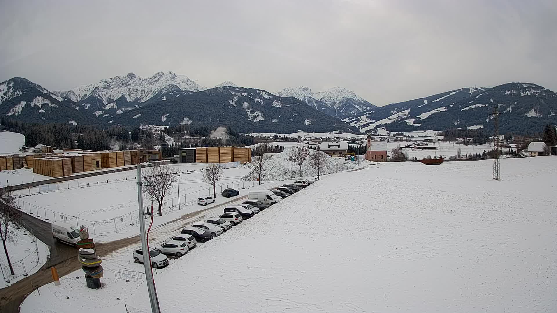 Webcam Rasun / Plan de Corones – Vista live dalla Valle di Anterselva