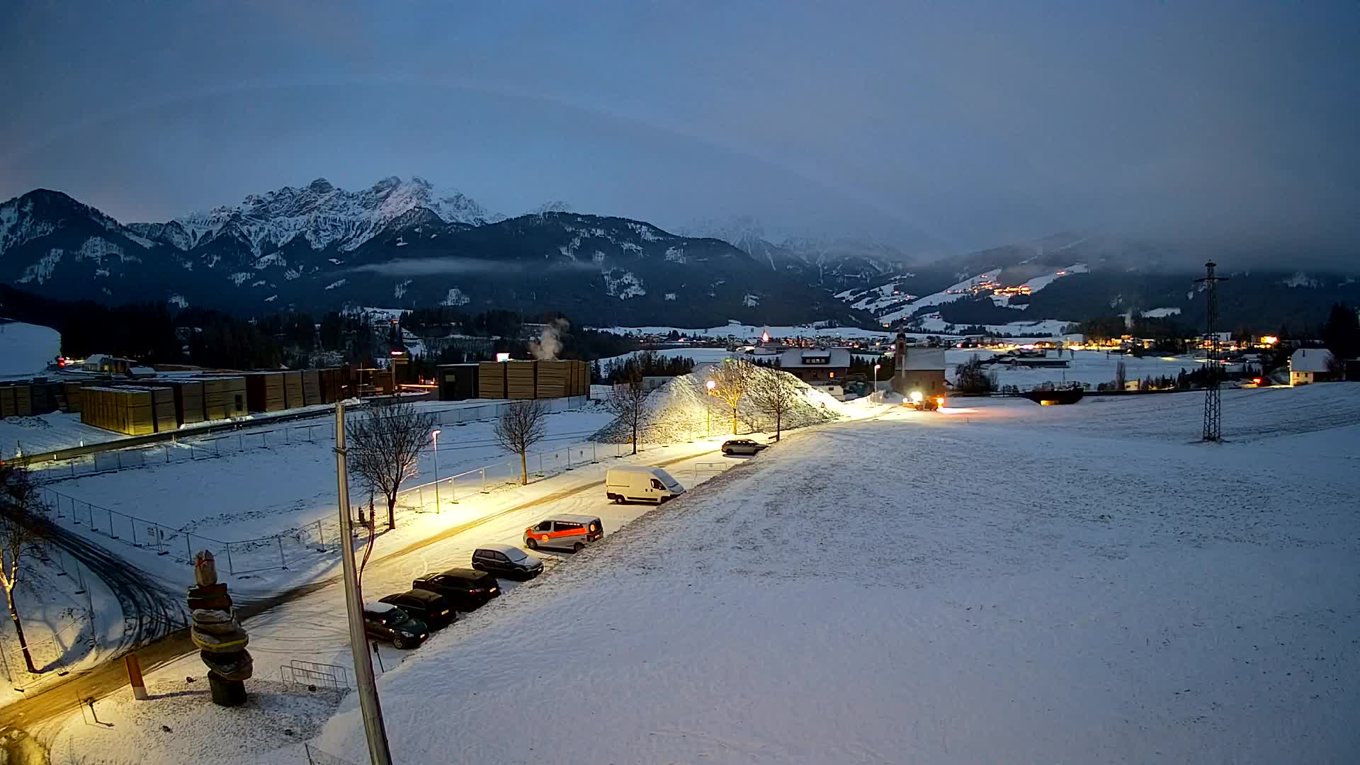 Webcam Rasun / Plan de Corones – Vista live dalla Valle di Anterselva