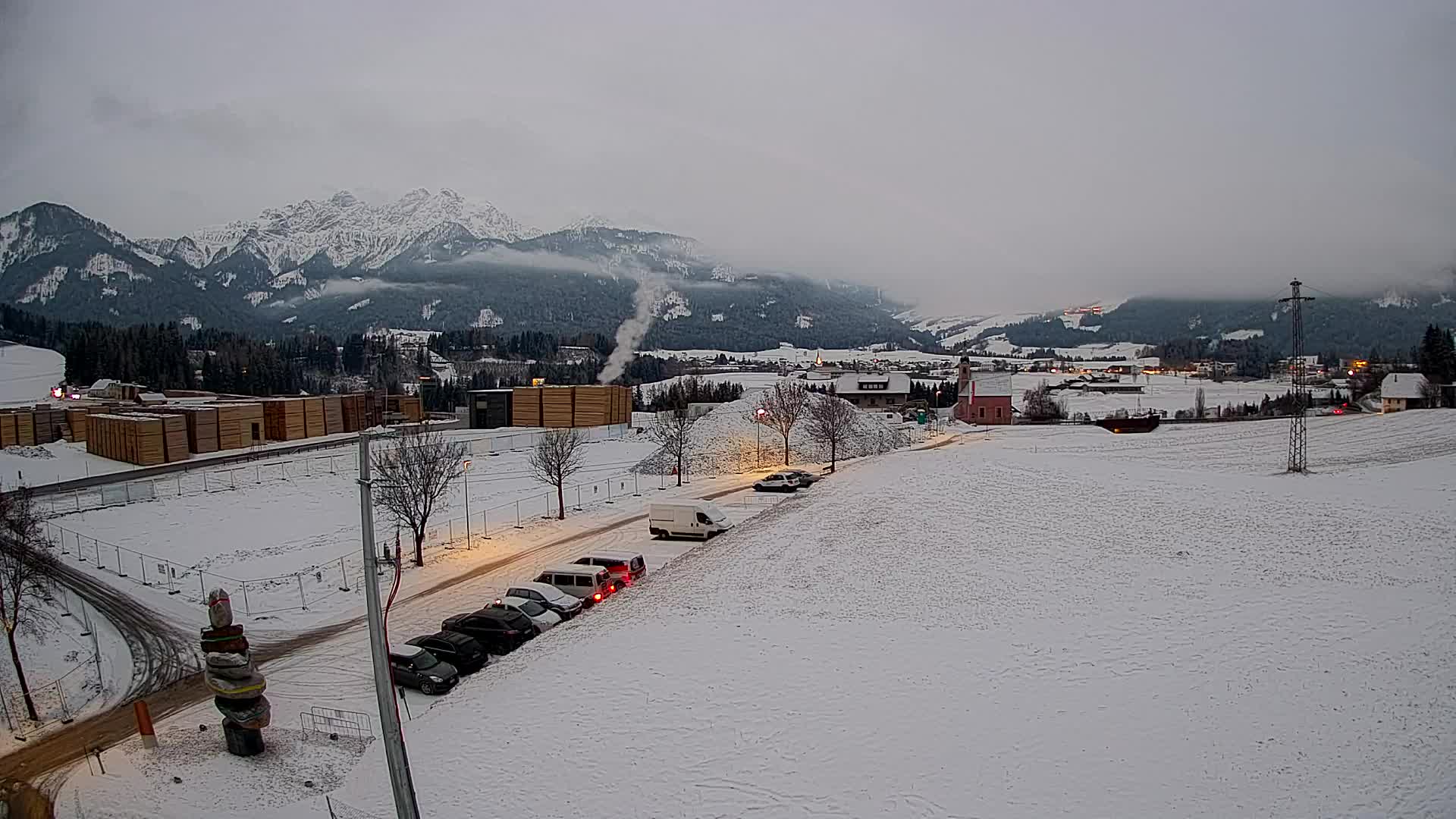 Webcam Rasun / Plan de Corones – Vista live dalla Valle di Anterselva