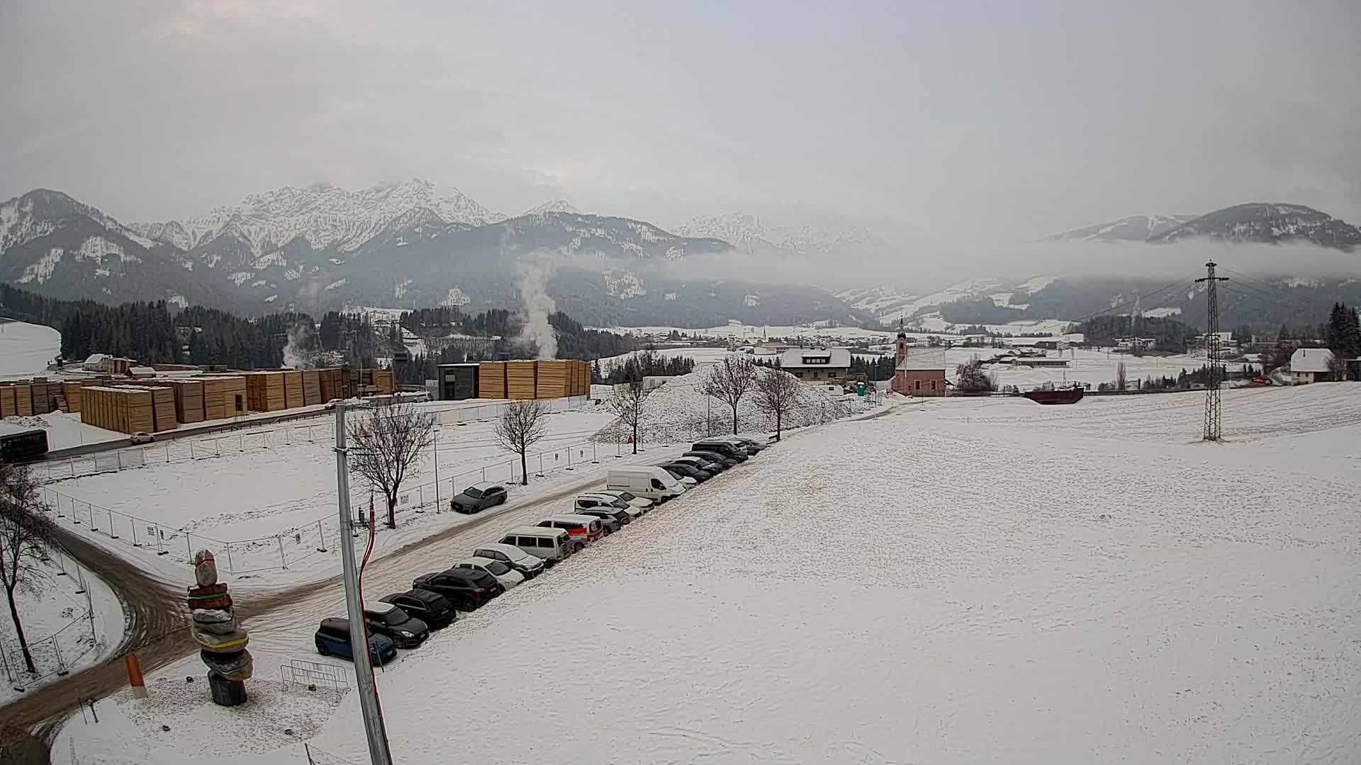 Webcam Rasun / Plan de Corones – Vista live dalla Valle di Anterselva