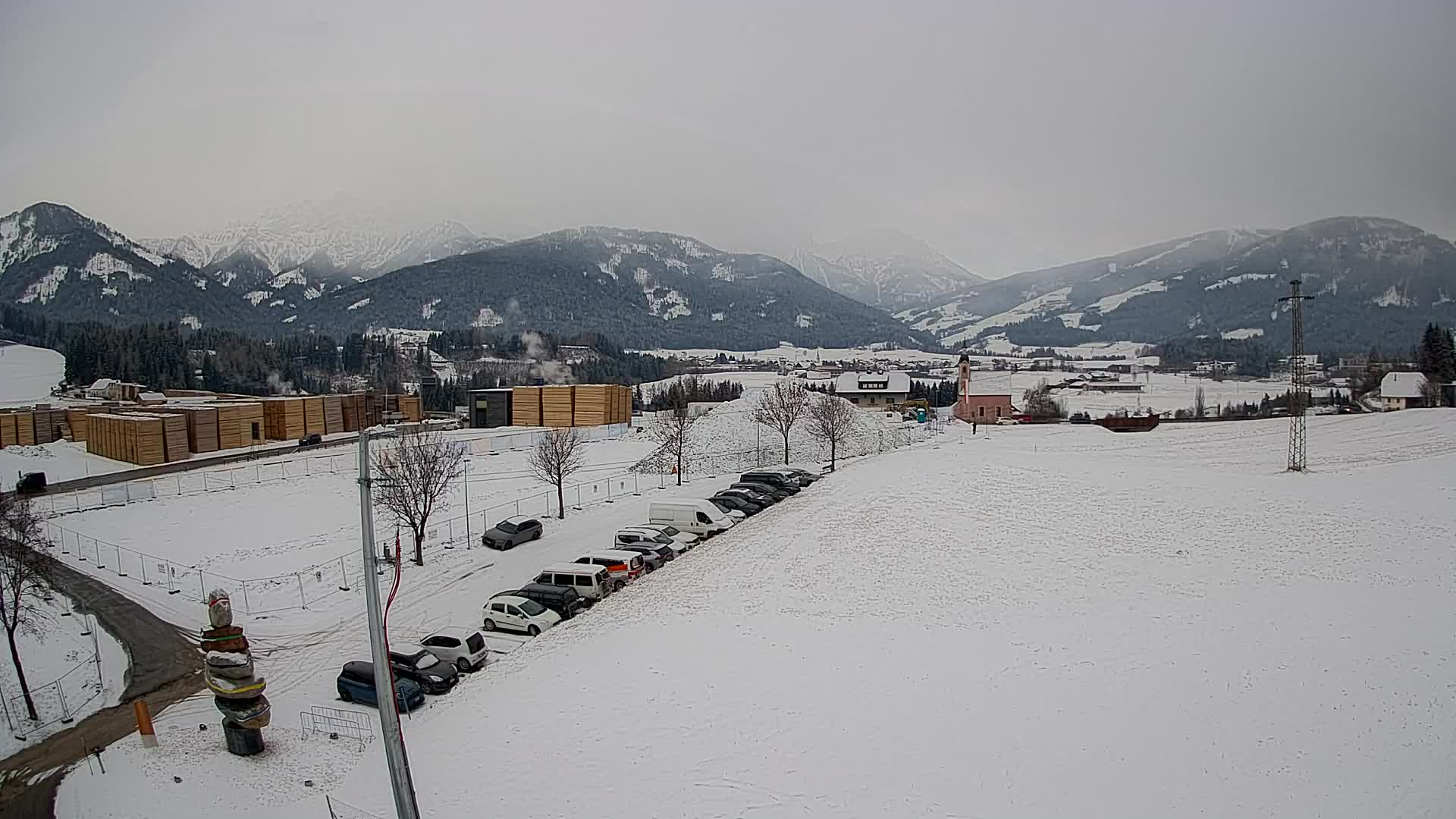 Webcam Rasun / Plan de Corones – Vista live dalla Valle di Anterselva