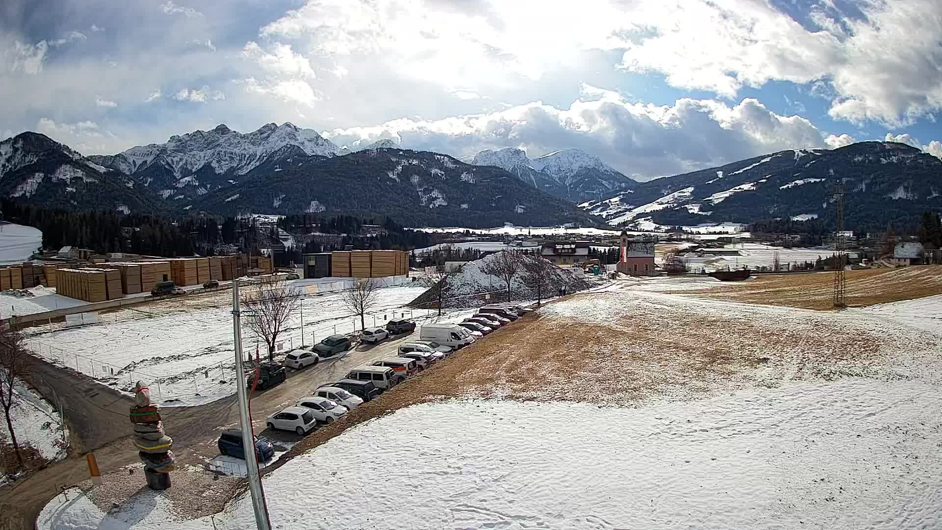 Webcam Rasun / Plan de Corones – Vista live dalla Valle di Anterselva