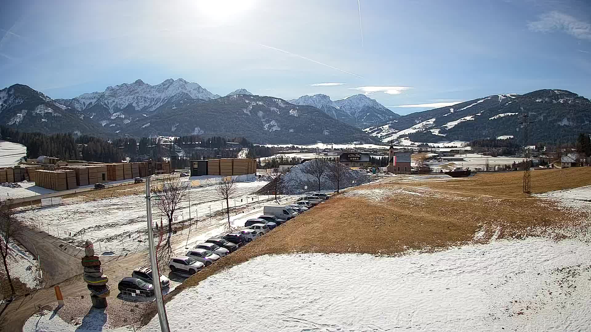 Webcam Rasun / Plan de Corones – Vista live dalla Valle di Anterselva