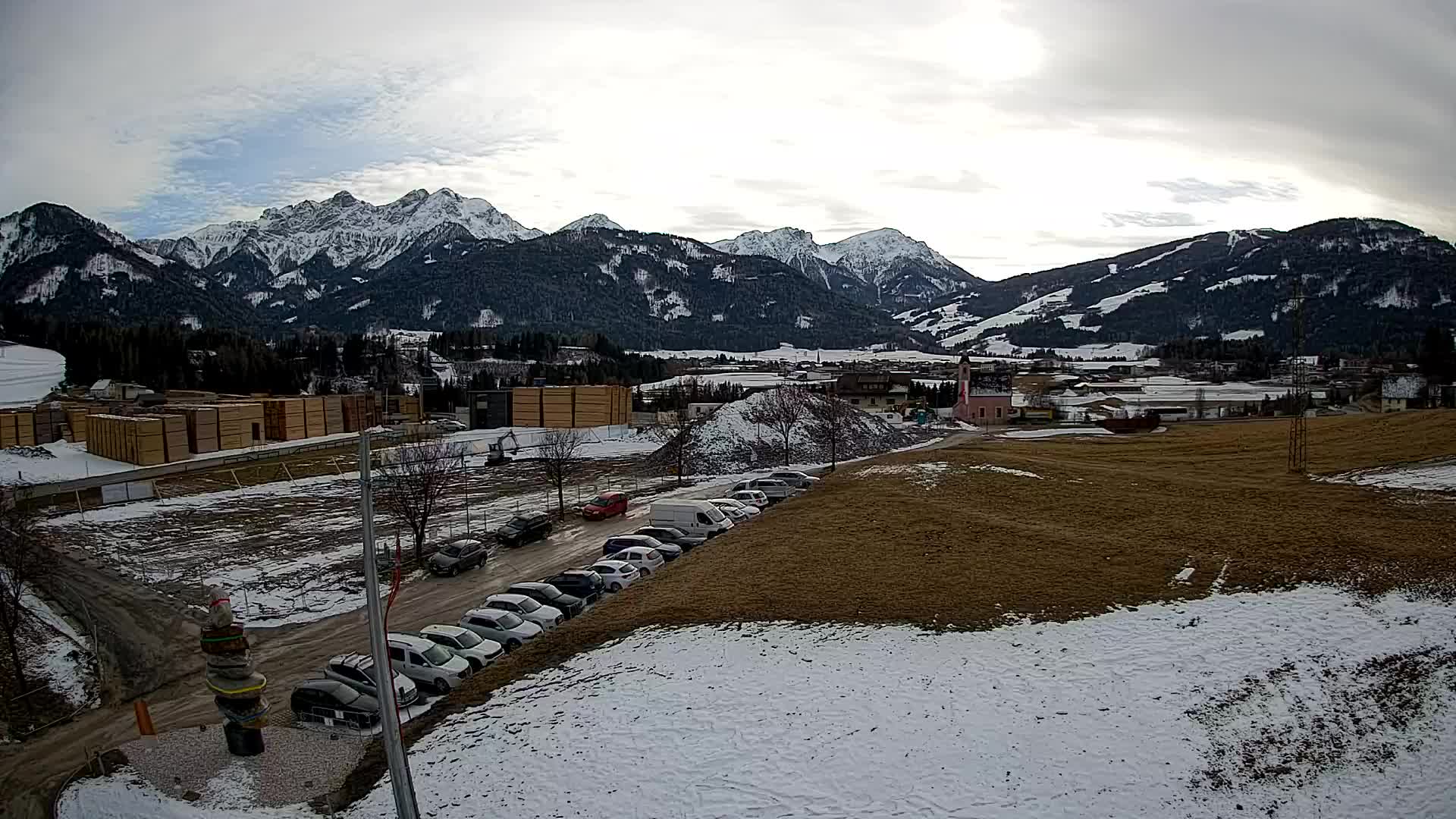 Webcam Rasun / Plan de Corones – Vista live dalla Valle di Anterselva