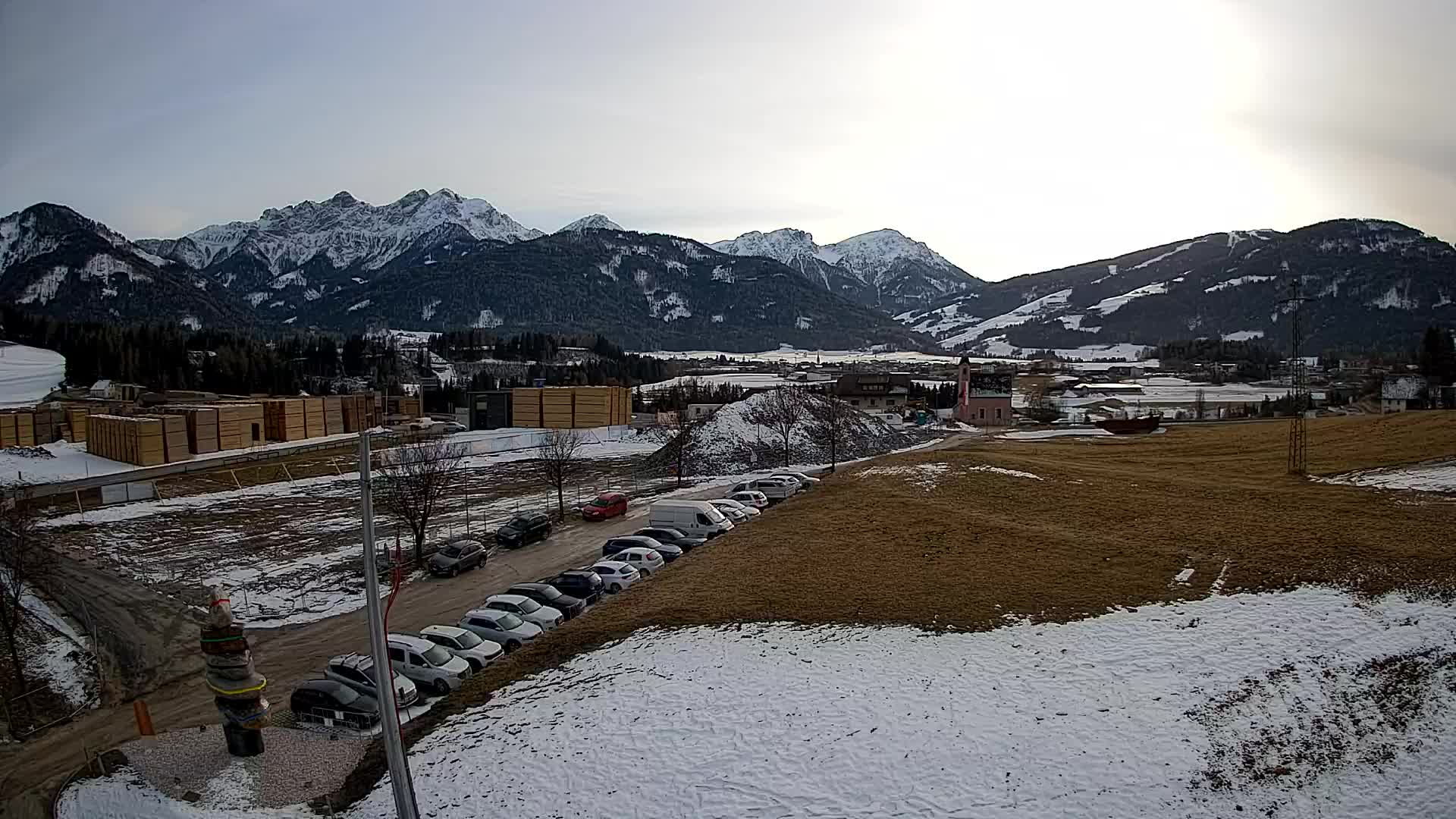 Webcam Rasun / Plan de Corones – Vista live dalla Valle di Anterselva