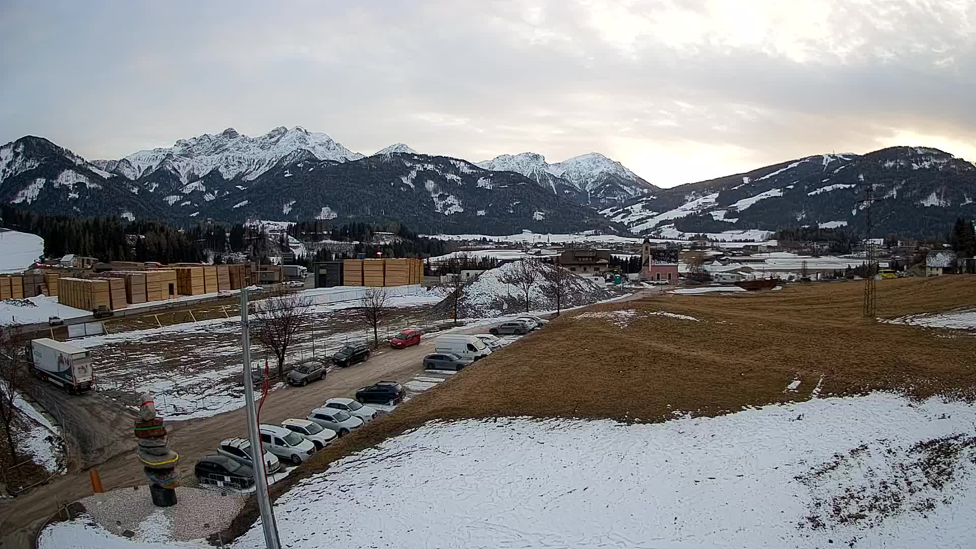 Webcam Rasun / Plan de Corones – Vista live dalla Valle di Anterselva