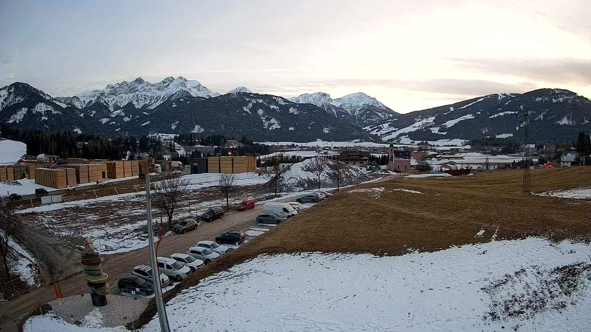 Webcam Rasun / Plan de Corones – Vista live dalla Valle di Anterselva