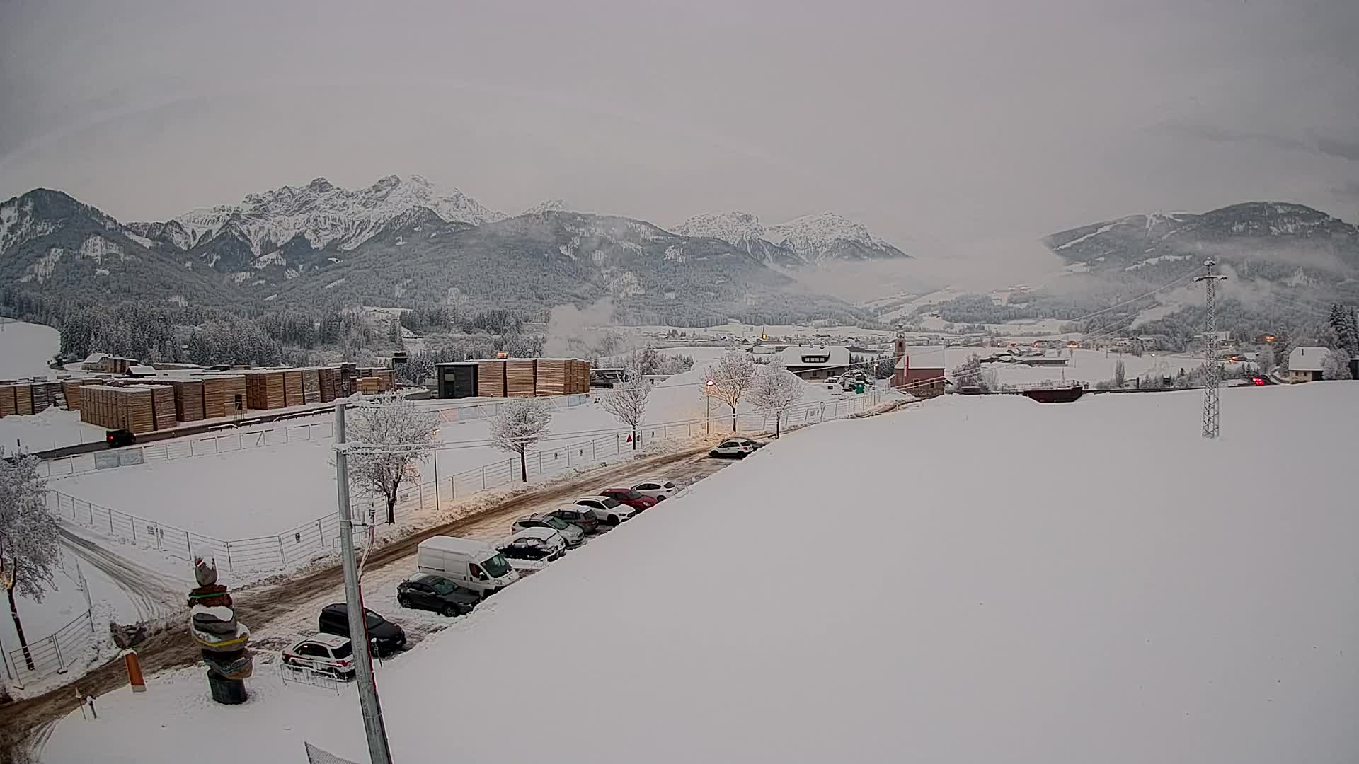 Webcam Rasun / Plan de Corones – Vista live dalla Valle di Anterselva