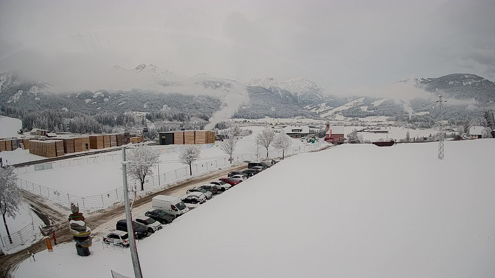 Webcam Rasun / Plan de Corones – Vista live dalla Valle di Anterselva