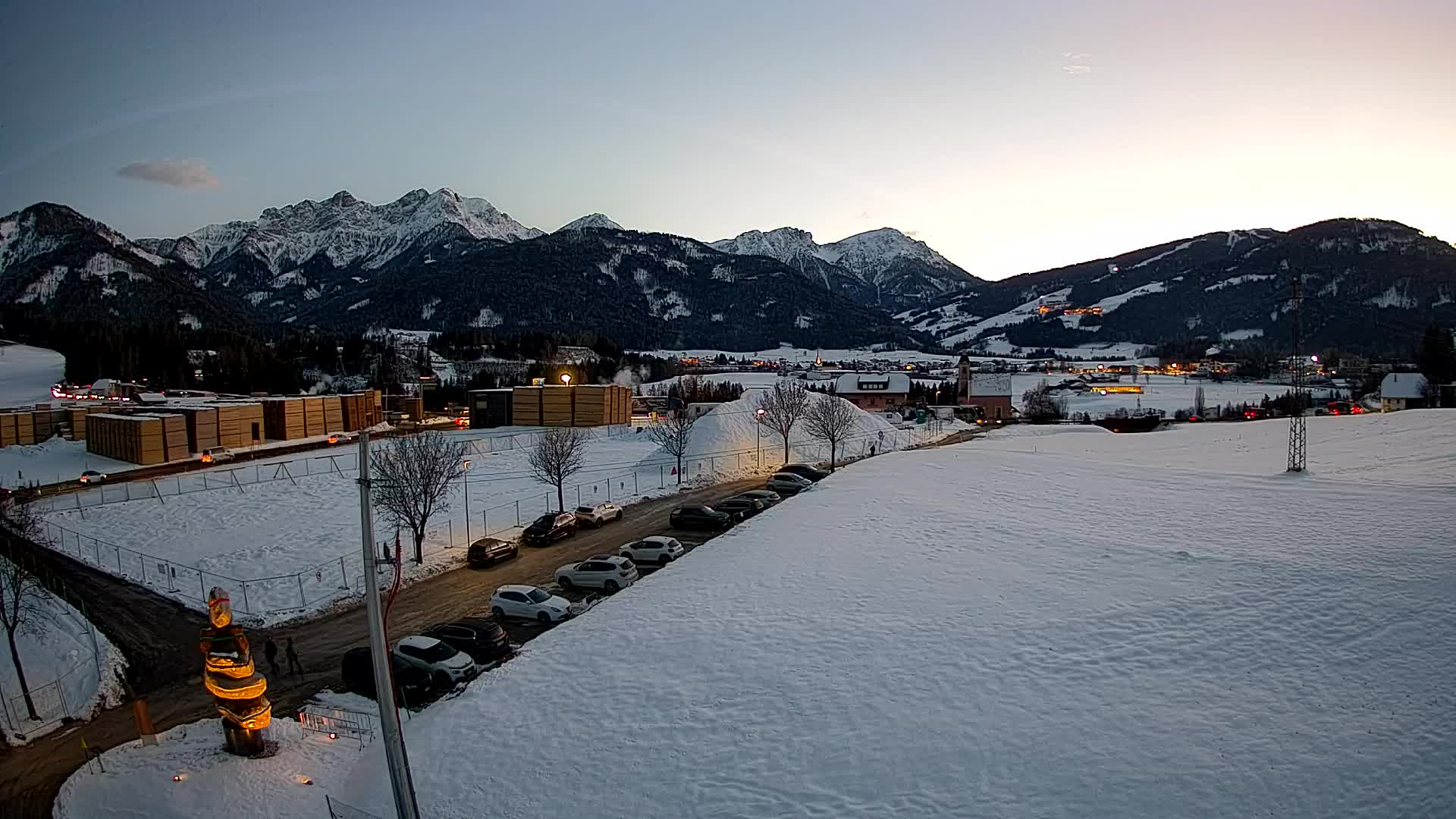 Webcam Rasun / Plan de Corones – Vista live dalla Valle di Anterselva