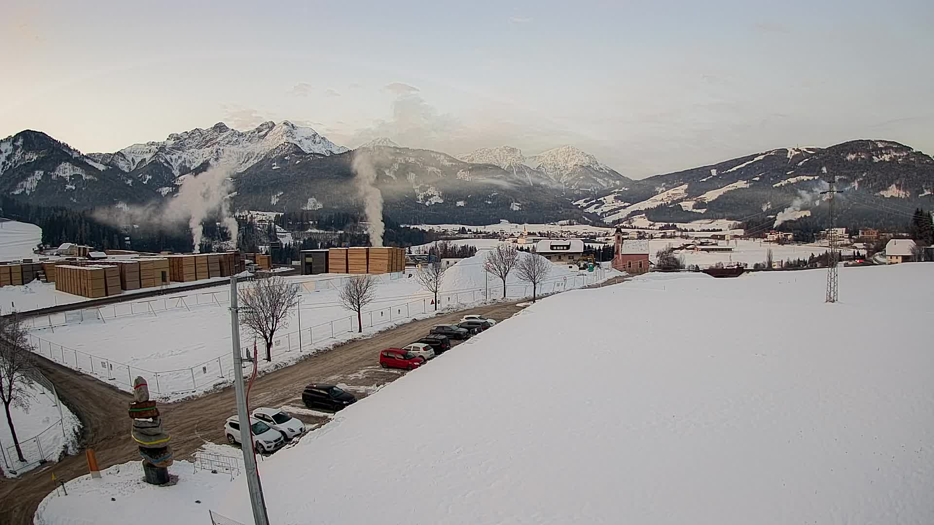 Webcam Rasen / Kronplatz – Live View from the Antholzertal Valley