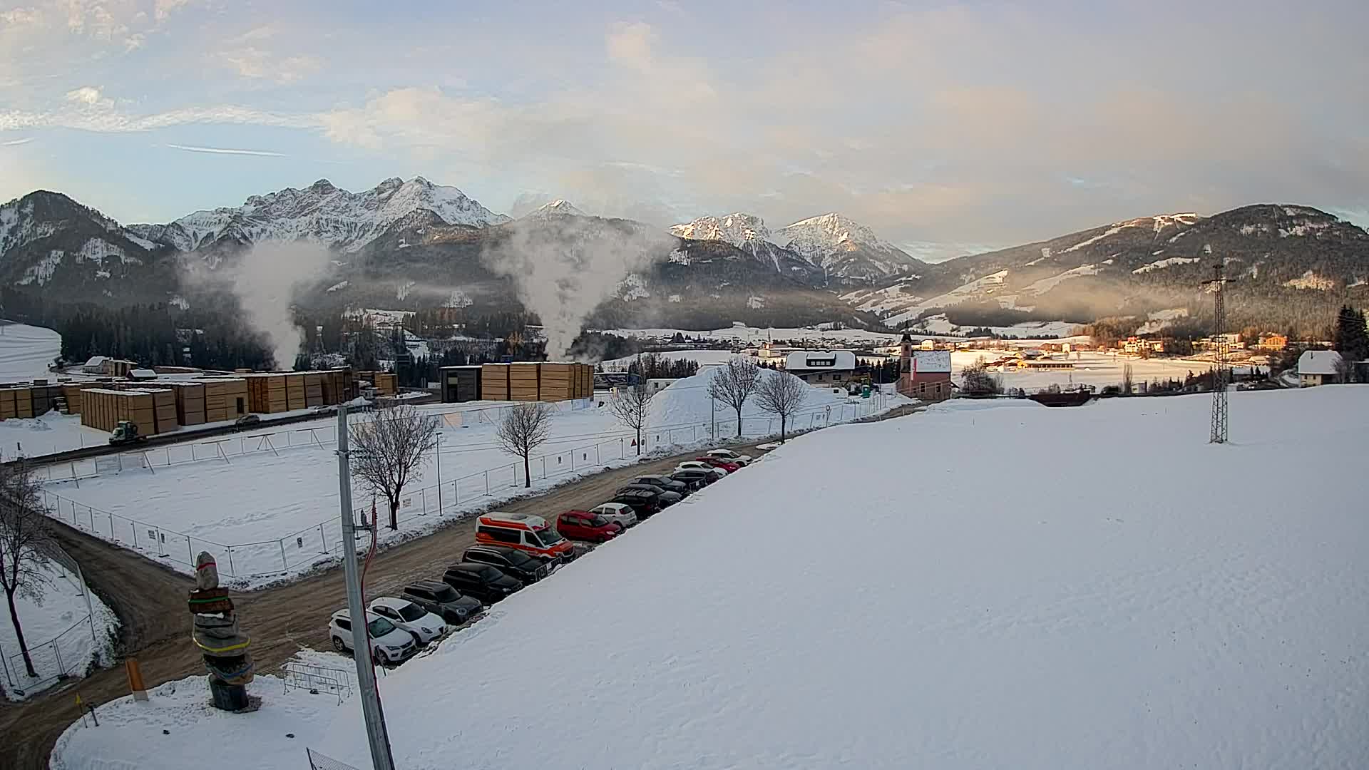 Webcam Rasen / Kronplatz – Live View from the Antholzertal Valley