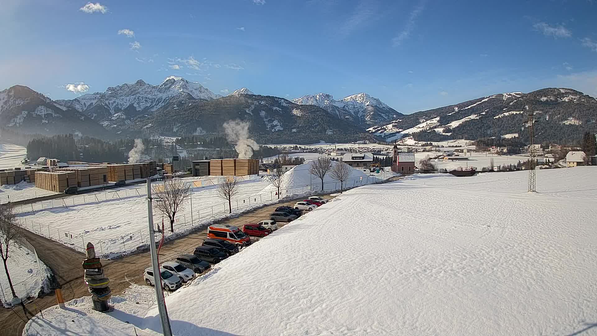 Webcam Rasun / Kronplatz – Vista en vivo desde el valle de Anterselva