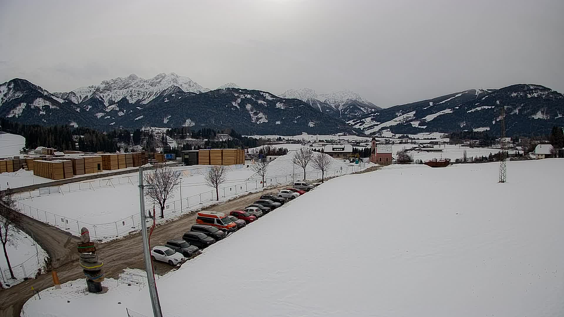 Webcam Rasun / Plan de Corones – Vista live dalla Valle di Anterselva