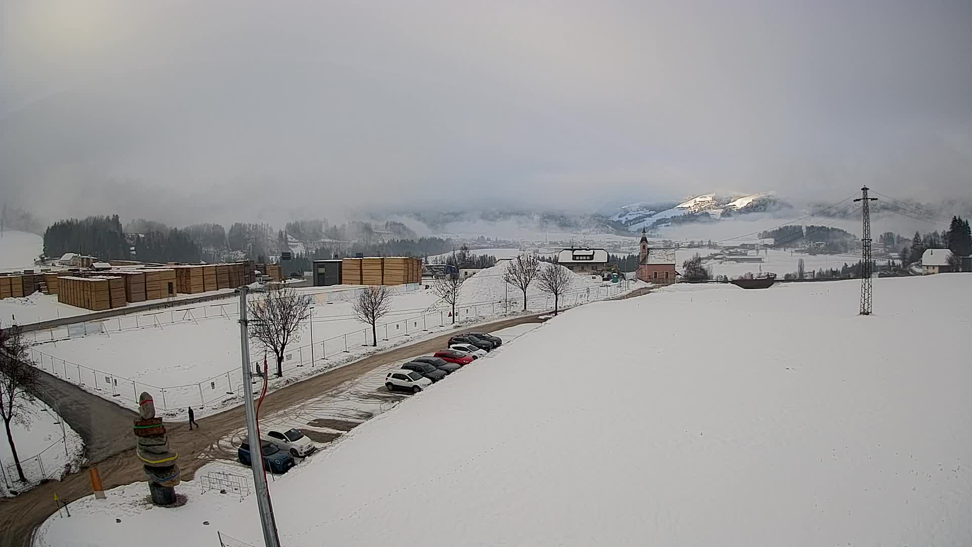 Webcam Rasun / Plan de Corones – Vista live dalla Valle di Anterselva