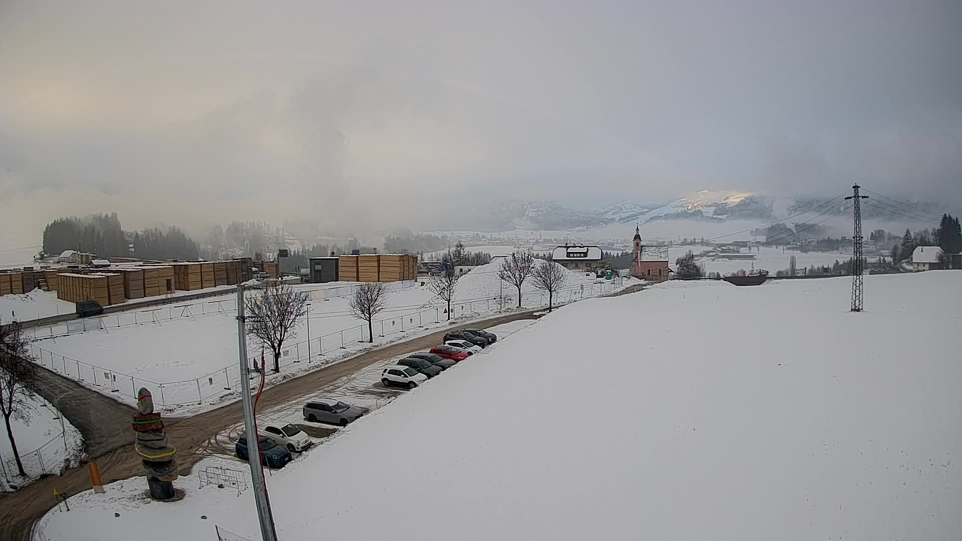 Webcam Rasun / Plan de Corones – Vista live dalla Valle di Anterselva