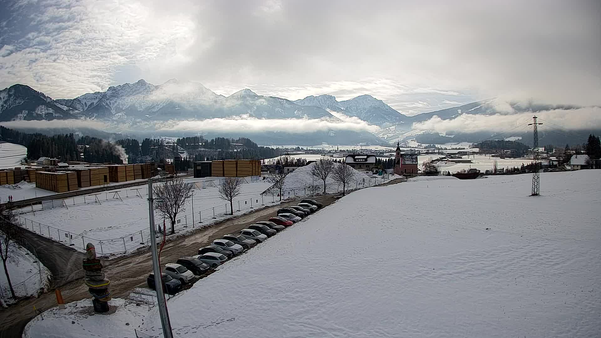 Webcam Rasun / Plan de Corones – Vista live dalla Valle di Anterselva