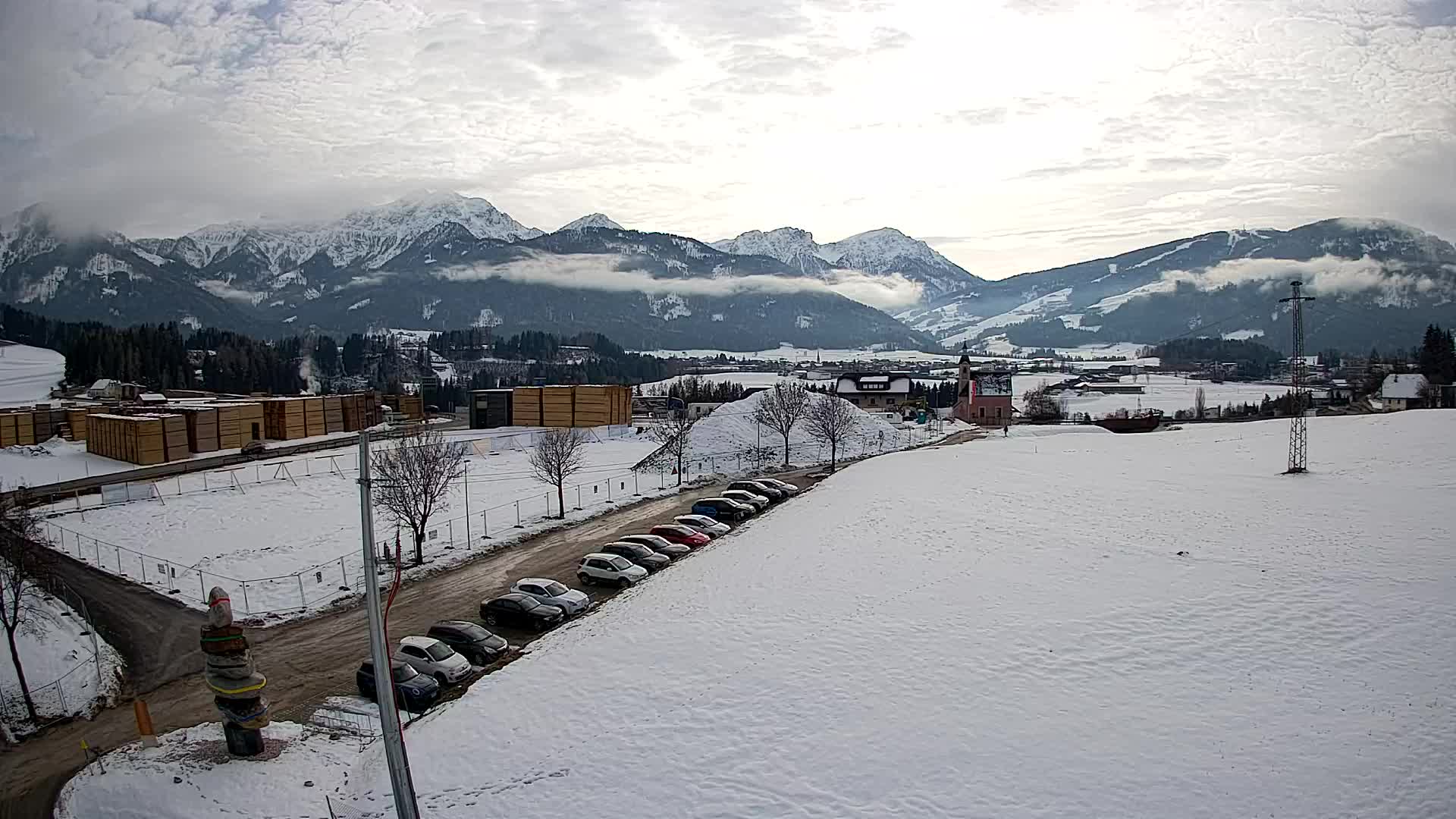 Webcam Rasun / Plan de Corones – Vista live dalla Valle di Anterselva