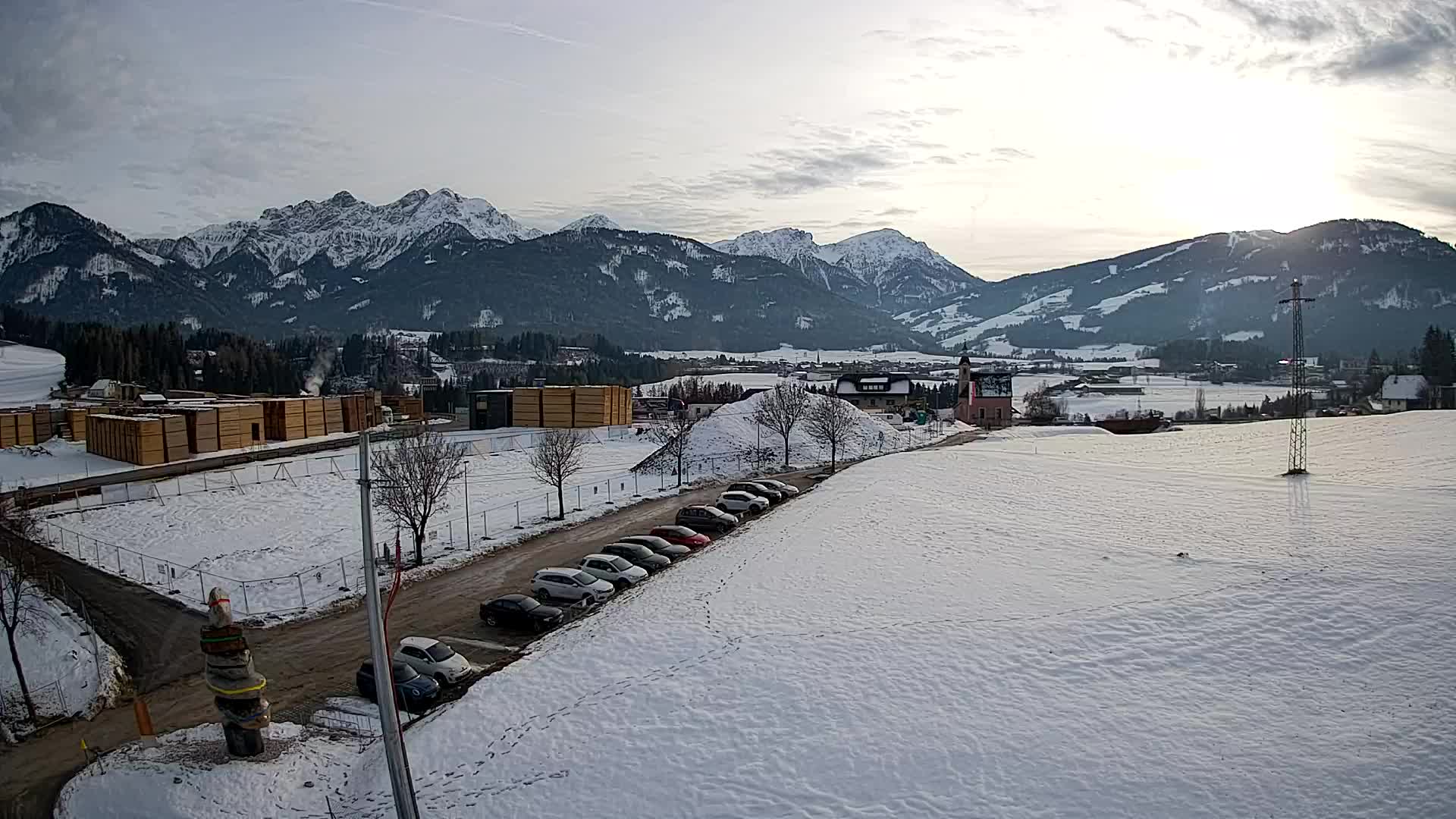 Webcam Rasun / Plan de Corones – Vista live dalla Valle di Anterselva