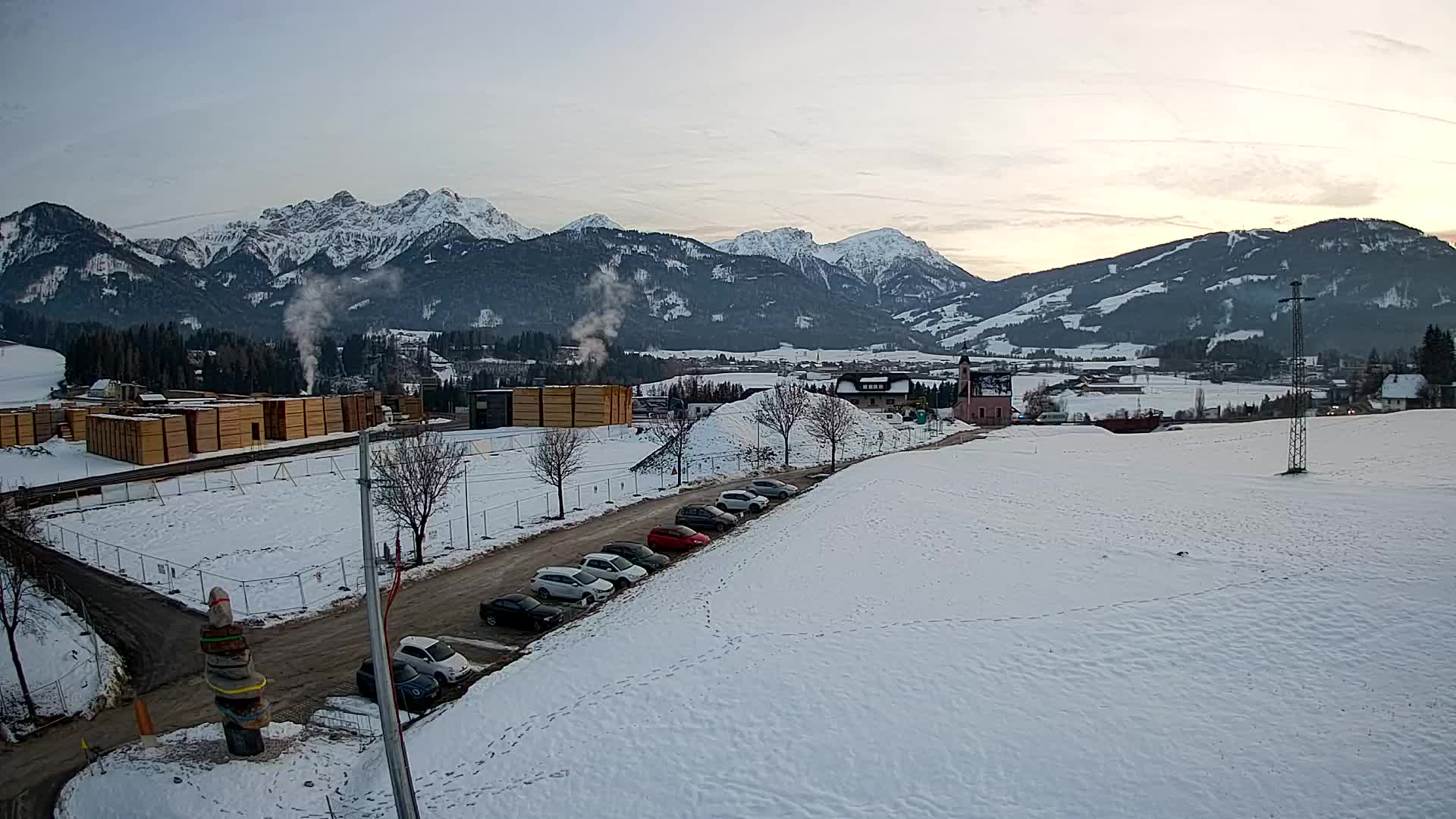 Webcam Rasun / Plan de Corones – Vista live dalla Valle di Anterselva