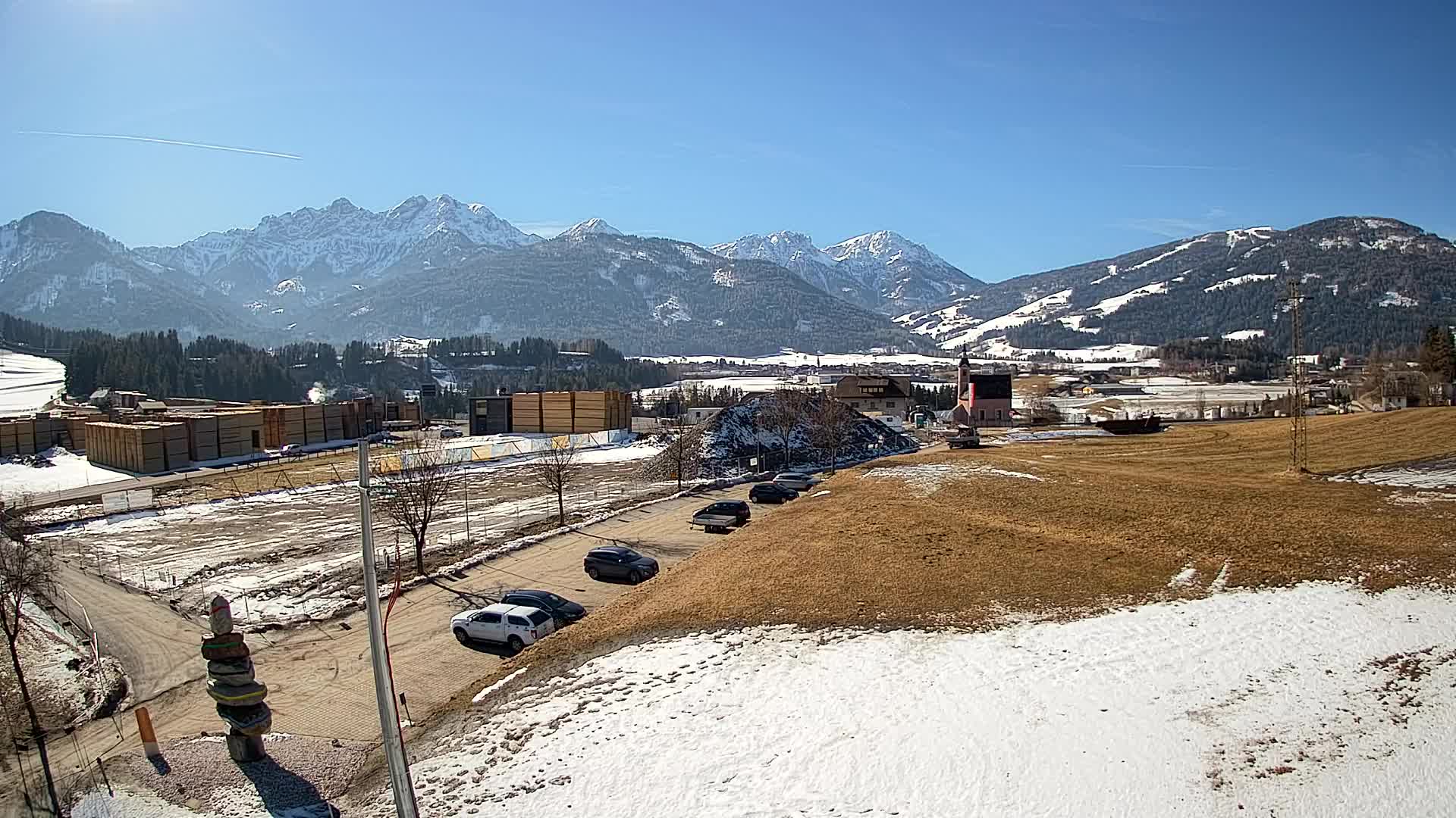 Webcam Rasun / Plan de Corones – Vista live dalla Valle di Anterselva