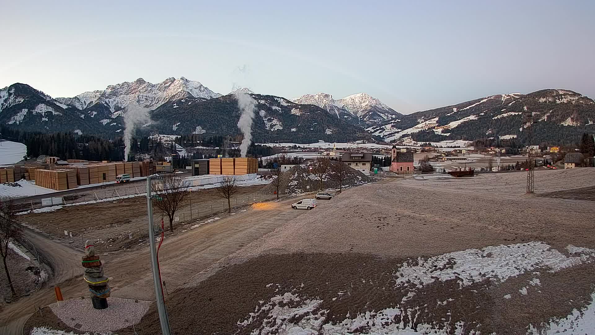 Webcam Rasun / Plan de Corones – Vista live dalla Valle di Anterselva