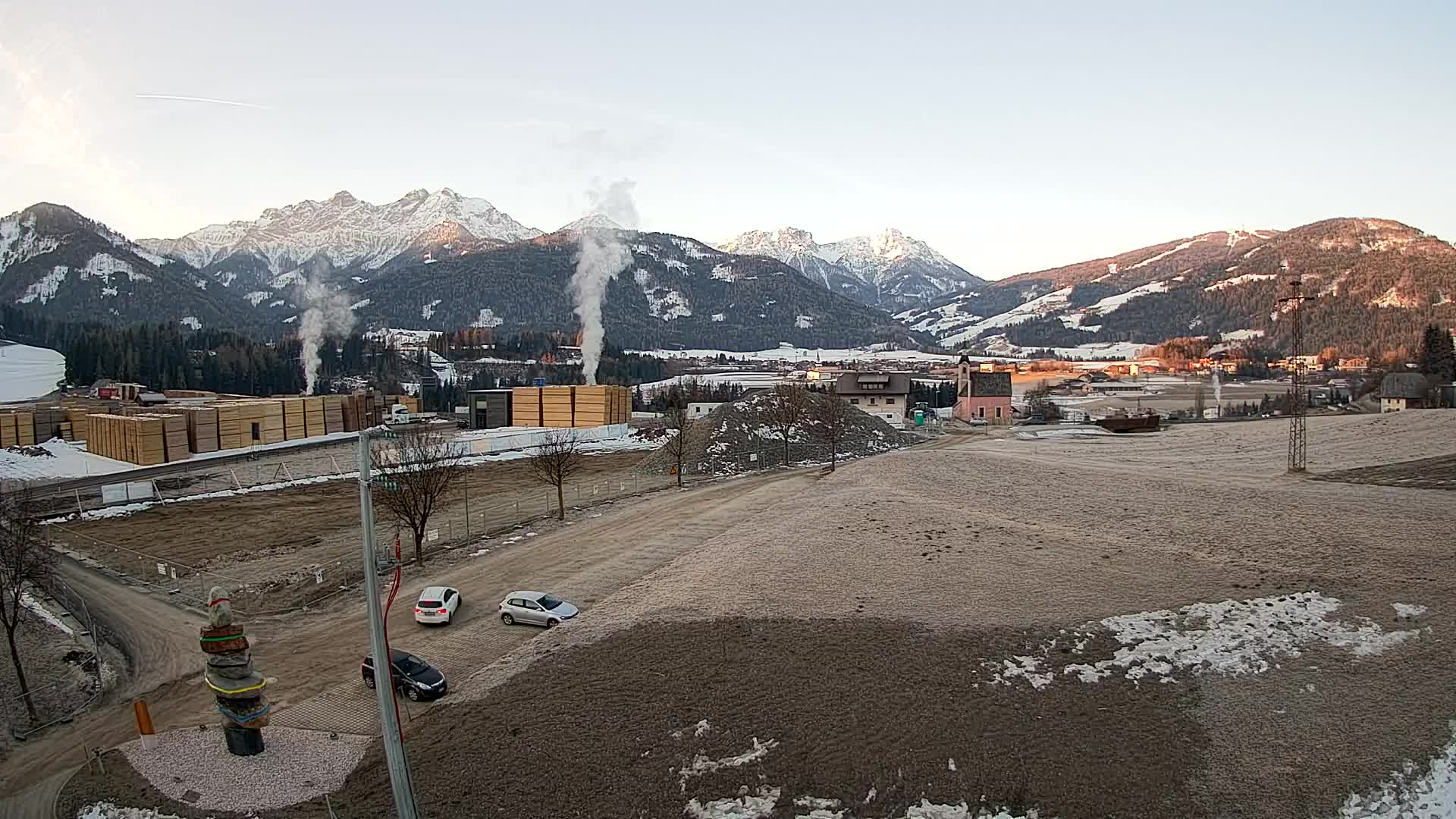 Webcam Rasun / Plan de Corones – Vista live dalla Valle di Anterselva