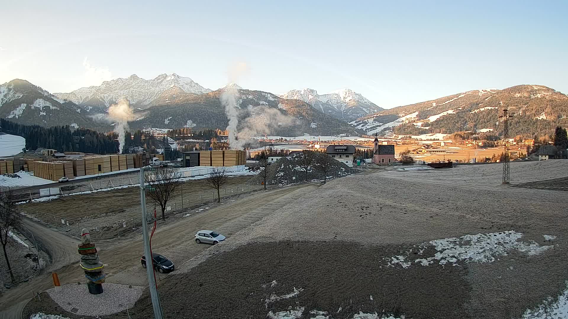 Webcam Rasun / Plan de Corones – Vista live dalla Valle di Anterselva