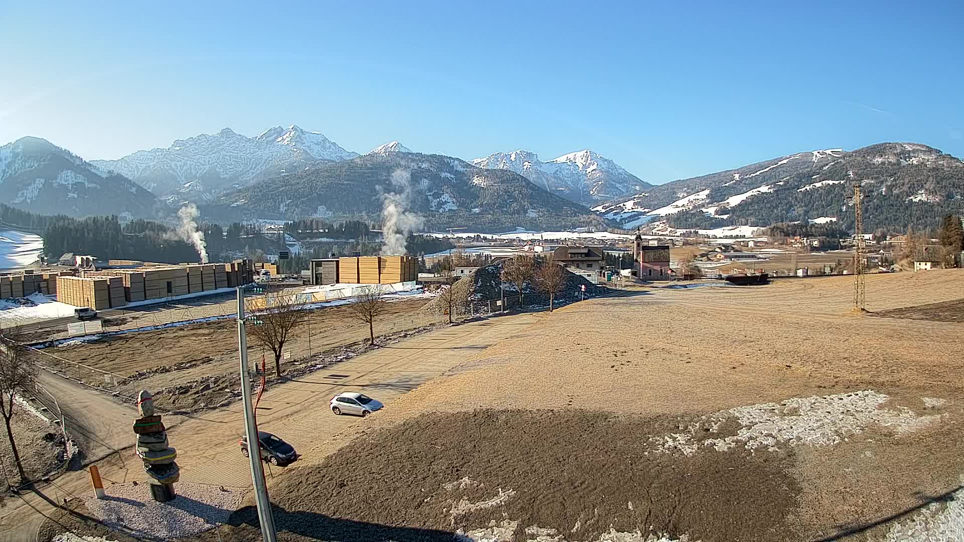 Webcam Rasun / Plan de Corones – Vista live dalla Valle di Anterselva