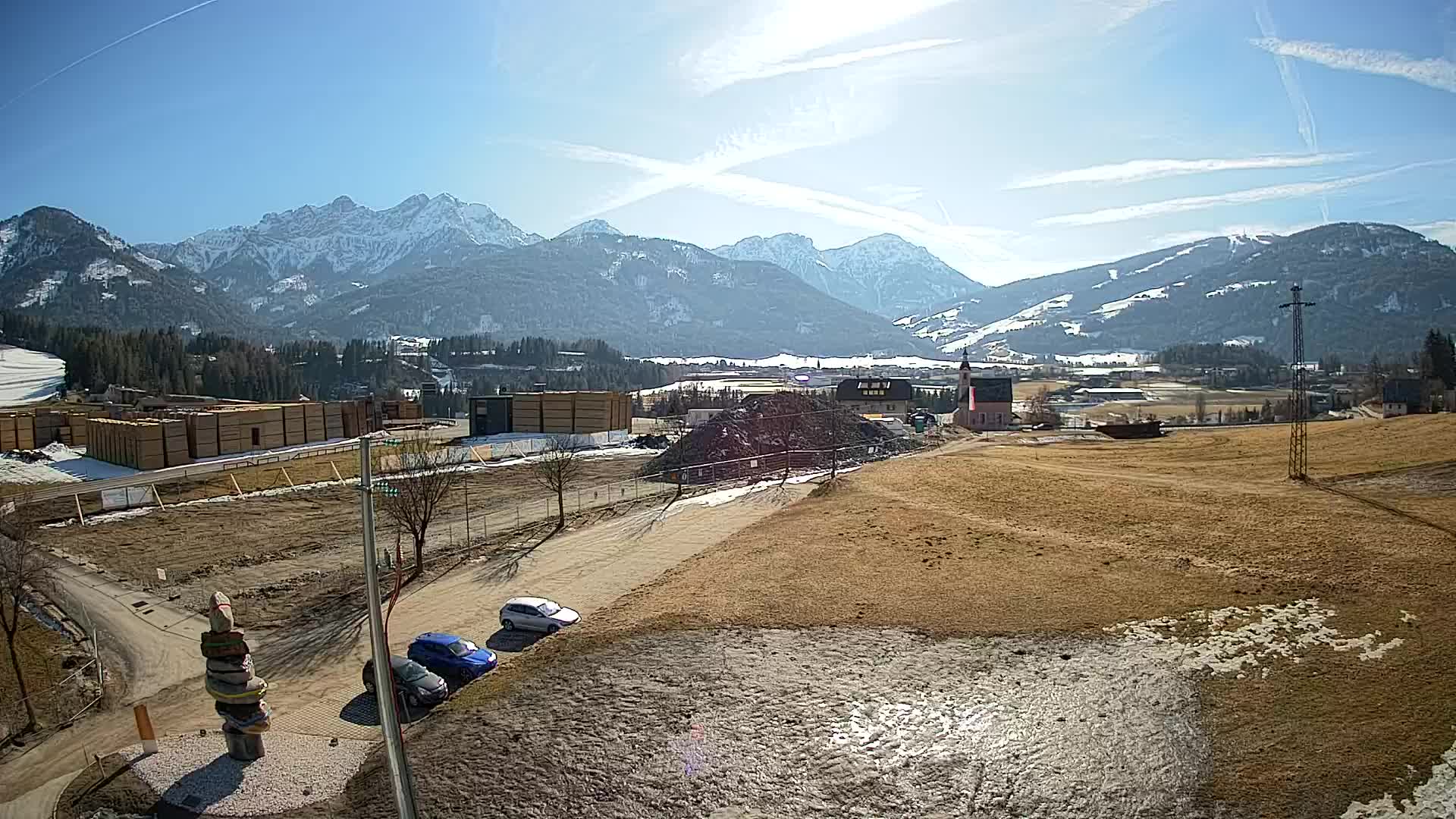 Webcam Rasun / Plan de Corones – Vista live dalla Valle di Anterselva