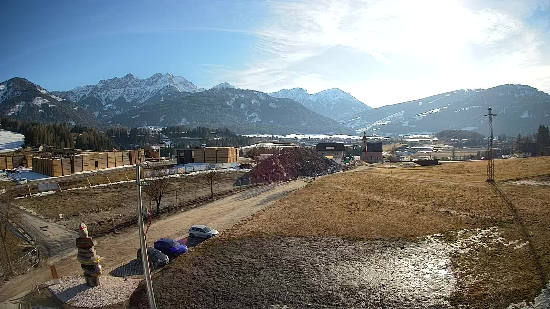 Webcam Rasun / Plan de Corones – Vista live dalla Valle di Anterselva