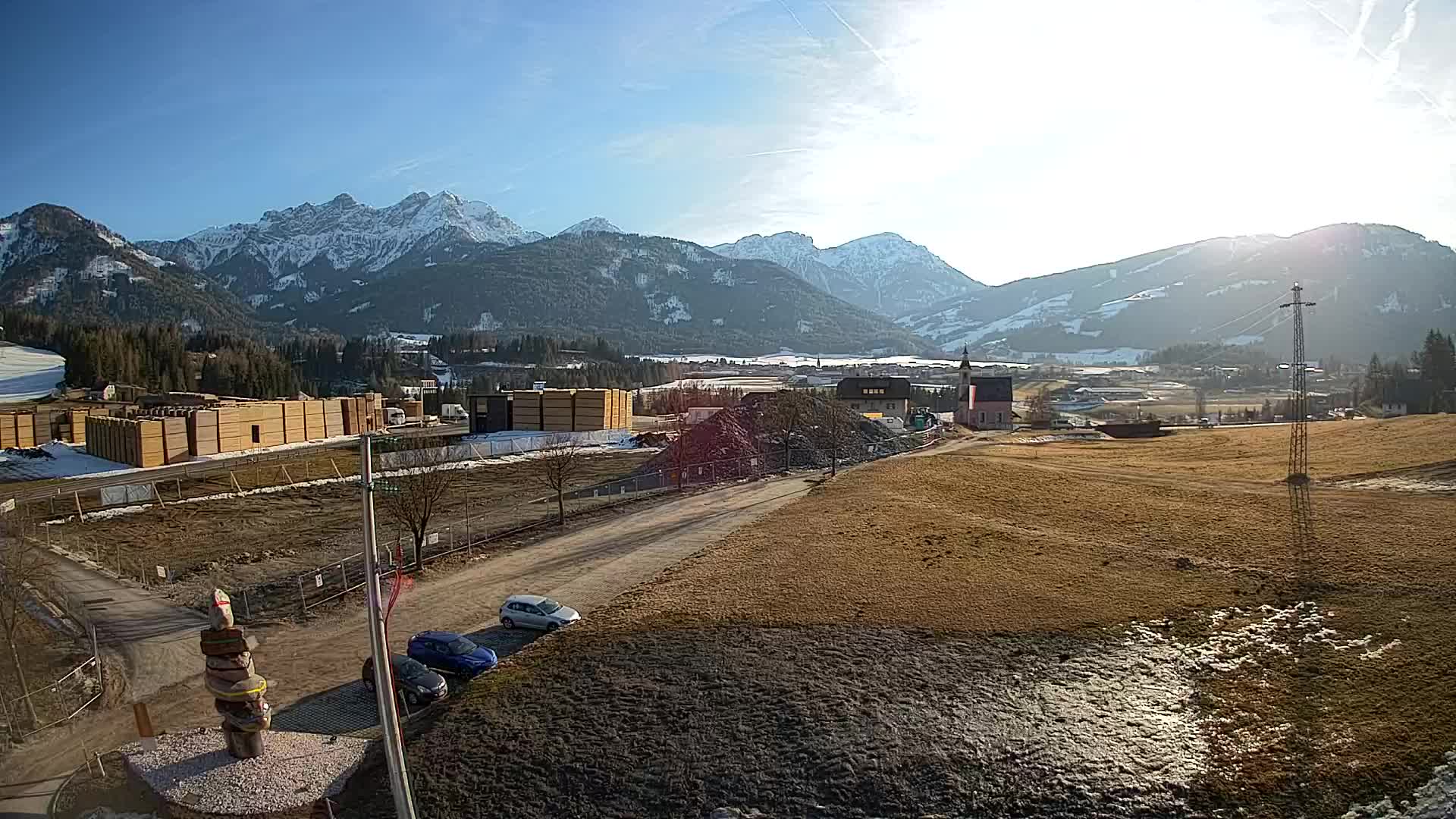 Webcam Rasun / Plan de Corones – Vista live dalla Valle di Anterselva