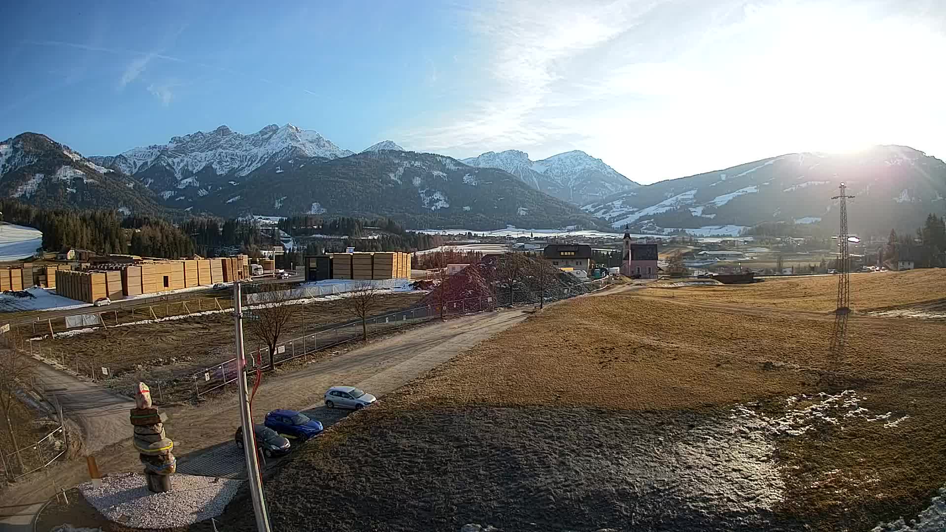 Webcam Rasun / Plan de Corones – Vista live dalla Valle di Anterselva