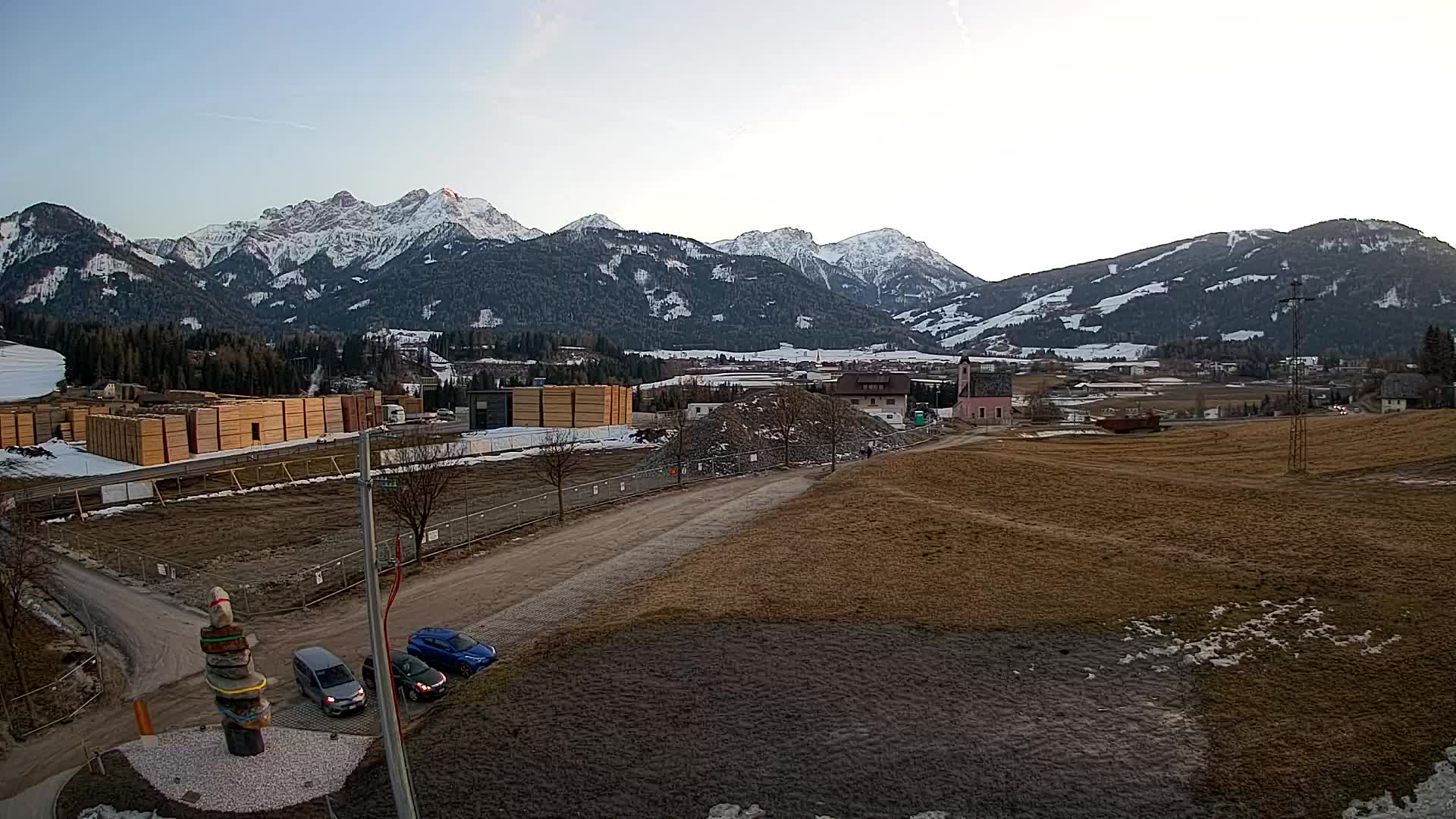 Webcam Rasun / Plan de Corones – Vista live dalla Valle di Anterselva