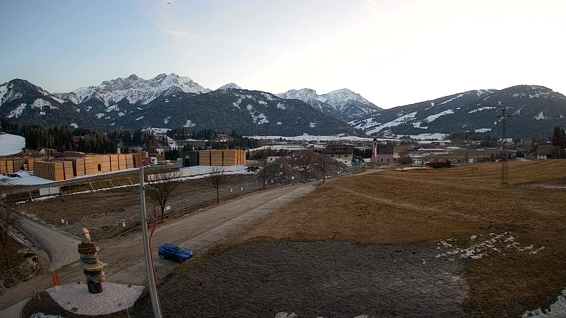 Webcam Rasun / Plan de Corones – Vista live dalla Valle di Anterselva