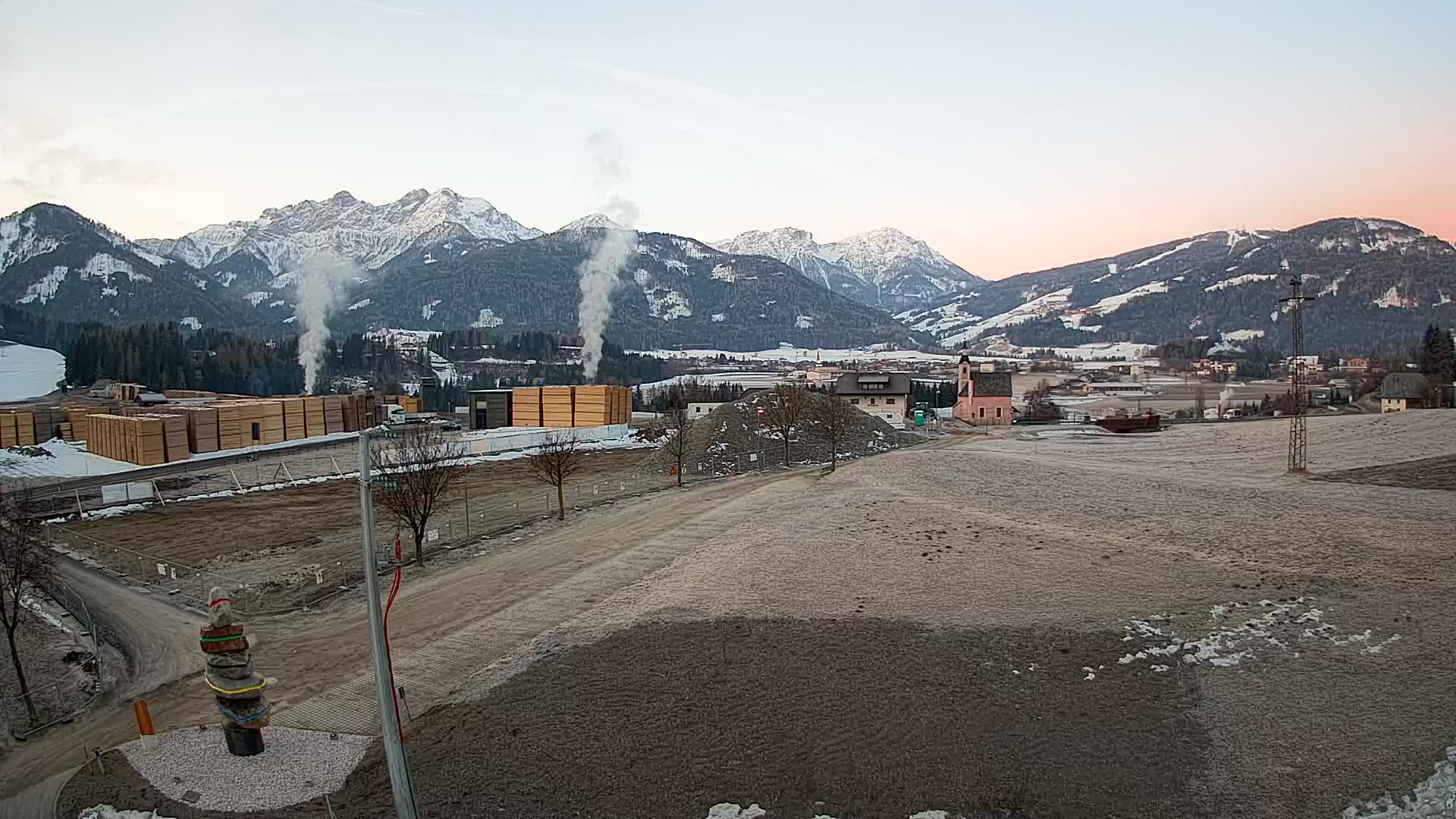 Webcam Rasun / Plan de Corones – Vista live dalla Valle di Anterselva