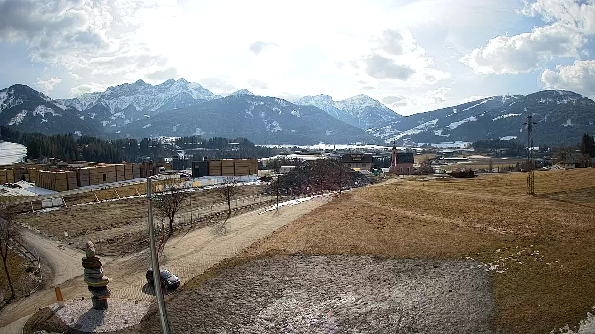 Webcam Rasun / Plan de Corones – Vista live dalla Valle di Anterselva