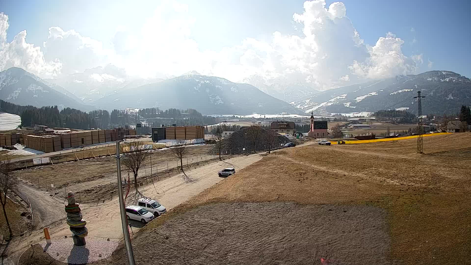 Webcam Rasun / Plan de Corones – Vista live dalla Valle di Anterselva