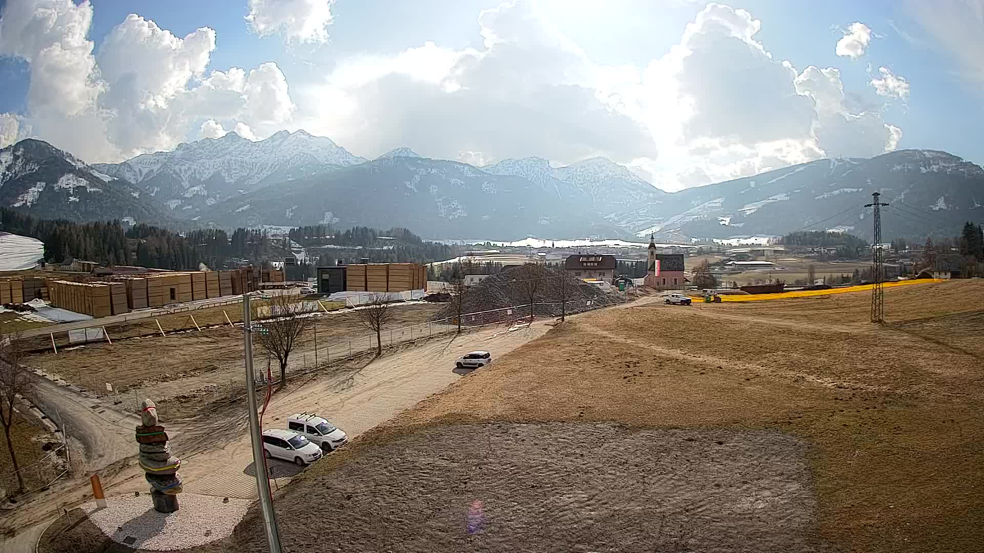 Webcam Rasun / Plan de Corones – Vista live dalla Valle di Anterselva