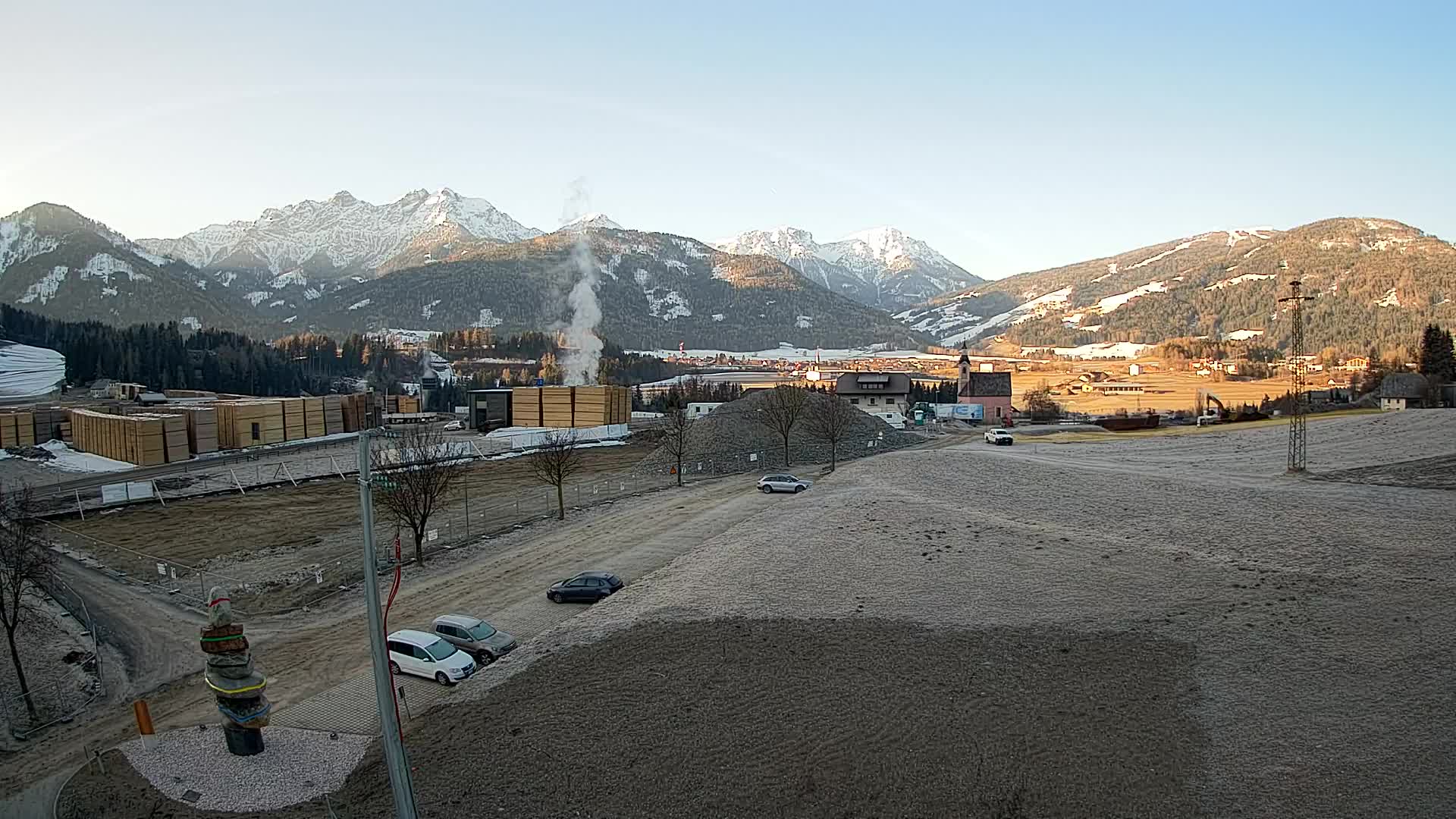 Webcam Rasun / Plan de Corones – Vista live dalla Valle di Anterselva